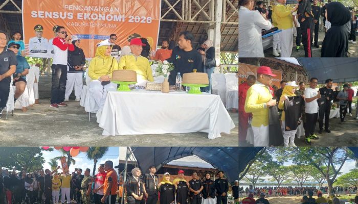 Bupati Muna Mendukung Penuh BPS Muna Melakukan Sensus Ekonomi 2026 di Kabupaten Muna