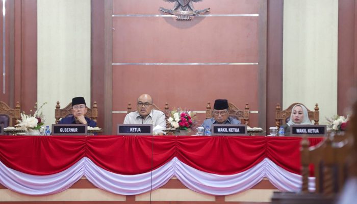Paripurna di DPRD, Gubernur Tekankan Penertiban Aset Pemda