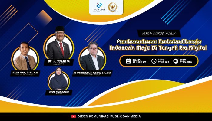 Komdigi dan DPR RI Ajak Masyarakat Perangi Narkoba demi Wujudkan Indonesia Maju di Era Digital