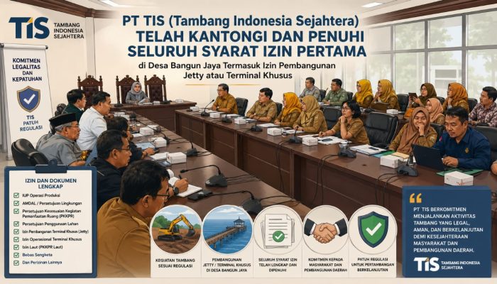 PT TIS Kantongi dan Penuhi Seluruh Syarat Perizinan Pertambangan, Tidak Perlu IPPKH