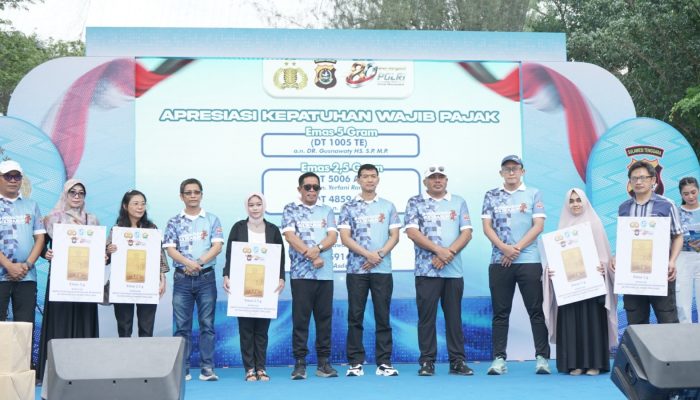 Tim Pembina Samsat Sultra Apresiasi Wajib Pajak Taat dengan Undian Hadiah Emas