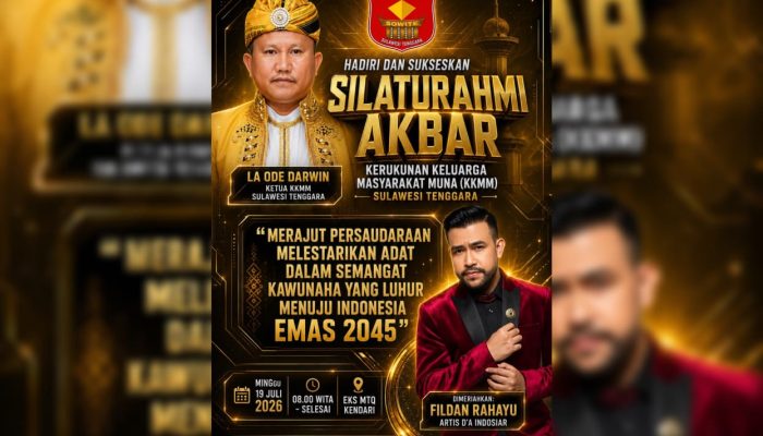 Penyanyi Dangdut Fildan Rahayu Bakal Meriahkan Silaturahmi Akbar Masyarakat Muna di Kendari