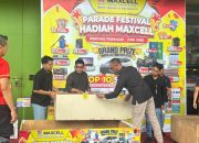 Parade Hadiah Maxcell 2026 Diundi, Dua Motor dan Puluhan Hadiah Diraih Pelanggan Setia