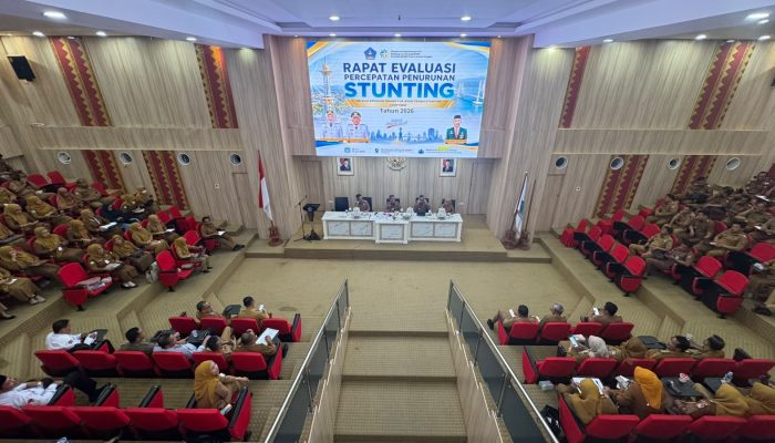 Sekda Kendari Dorong Seluruh OPD hingga Lurah Percepat Penurunan Stunting Melalui Program Genting