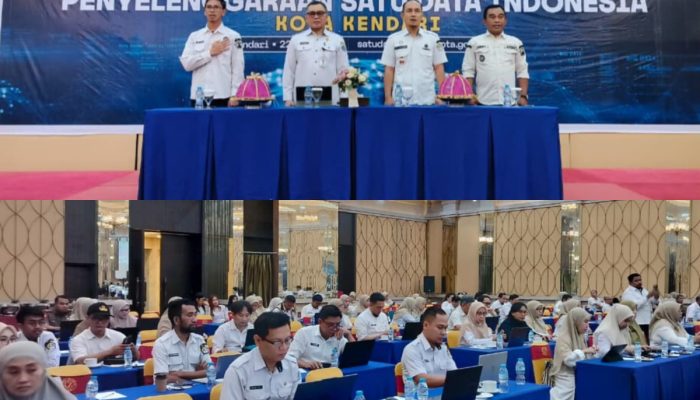 Implementasikan Program Pusat, Pemkot Kendari Gelar Bimtek Satu Data Indonesia