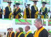 Plt Rektor UHO Kukuhkan 8 Profesor dari Lima Fakultas, Perkuat Kualitas SDM dan Riset Kampus