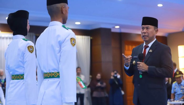 Hadiah Untuk Paskibraka, Gubernur Sultra Fasilitasi Bimbel Gratis bagi Paskibraka yang Ingin Masuk Akmil dan Akpol