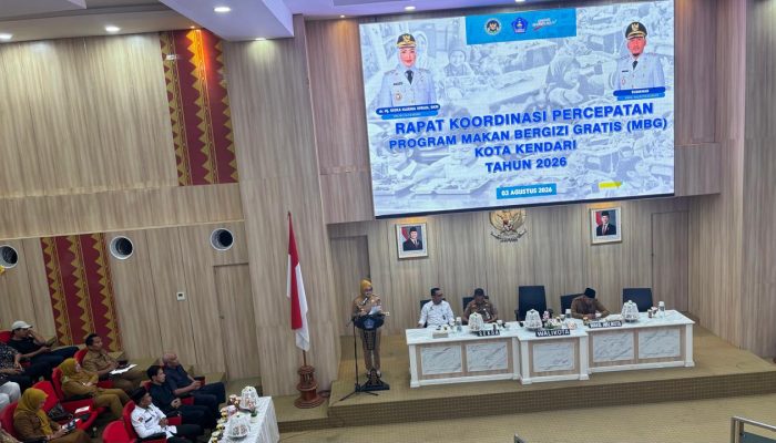 Dukung Percepatan MBG, Wali Kota Kendari: MBG Tanggung Jawab Bersama, Larang Pasokan dari Luar