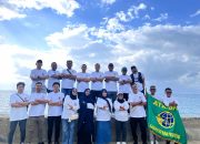 Sambut HUT Kabupaten Muna dan HUT RI ke-81, BPN Muna Antusias Ikuti Jalan Santai Bersama