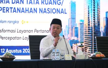 Sebarkan Semangat Transformasi Layanan Pertanahan, Menteri Nusron: Untuk Memberikan Kepastian kepada Masyarakat