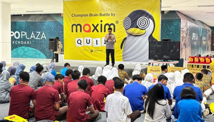 Pertama Kalinya, Maxim Gandeng Balai Bahasa Gelar Kompetisi Bahasa Inggris Tingkat SMA Sederajat di Kendari