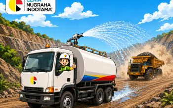 PT Ceria Respons Cepat Tangani Debu Tambang Akibat Kemarau Panjang