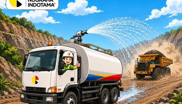 PT Ceria Respons Cepat Tangani Debu Tambang Akibat Kemarau Panjang