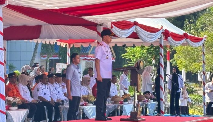 Pimpin Apel Siaga Karhutla dan Kekeringan, Gubernur Intruksikan Siagakan Posko di Kabupaten dan Kota