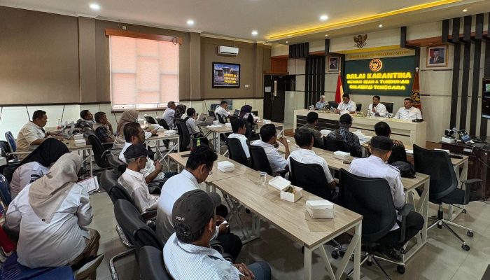 SI CANTIK Perkuat Tata Kelola Arsip dan Data Kepegawaian Balai Karantina Sultra
