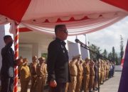 Pimpin Apel Gabungan ASN, Sekda Kota Kendari Tegaskan Kedisiplinan Camat – Lurah Saat Berkantor