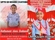 Dua Siswa SD Kabupaten Muna Lolos Mengikuti OSN Tingkat Nasional