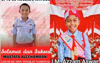 Dua Siswa SD Kabupaten Muna Lolos Mengikuti OSN Tingkat Nasional