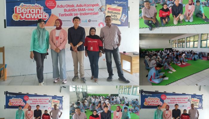 SMA Negeri 2 Raha Perdana Mengikuti Kejuaraan Ilmupedia Telkomsel, Berharap Raih Juara