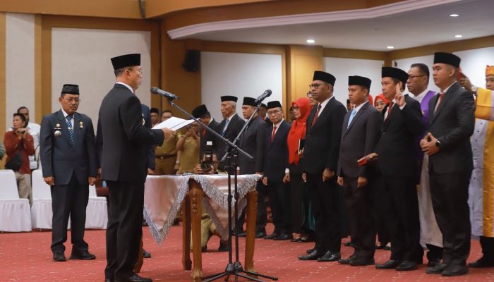 Gubernur Sultra Rotasi 104 Pejabat, 10 Pimpinan OPD Bergeser