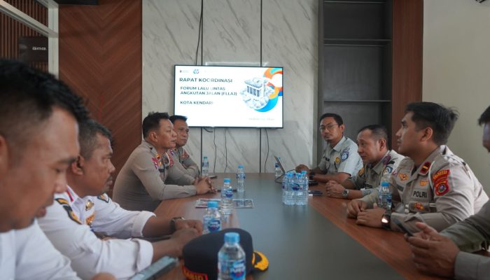 Forum Lalu Lintas Kota Kendari Perkuat Sinergi Tekan Angka Kecelakaan dan Kemacetan