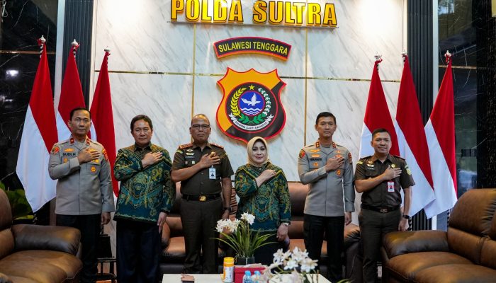 Polda Sultra, Kejati dan Pengadilan Tinggi Perkuat Sinergitas Penegakan Hukum Berkeadilan