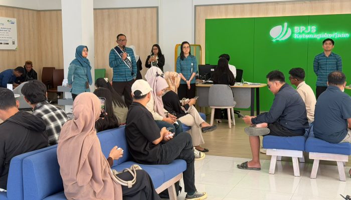 Harpelnas 2026, BPJS Ketenagakerjaan Sultra Hadir Lebih Dekat Layani dan Lindungi Pekerja