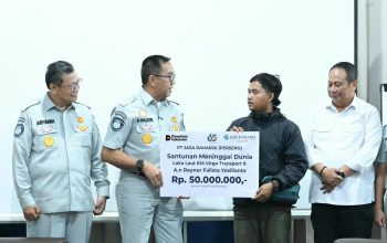 Jasa Raharja Serahkan Santunan Kurang dari 24 Jam kepada Korban Kecelakaan Kapal KM Virgo Transport 8