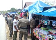 Satpol PP Muna Barat Sosialisasikan Penertiban PKL di Pasar Barangka