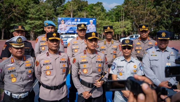 Pimpin Apel Hari Lalu Lintas Bhayangkara, Kapolda Sultra Tegaskan Keselamatan Tujuan Tertinggi Polantas