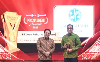 Konsisten Dorong Keselamatan Transportasi, Jasa Raharja Raih Penghargaan di Ajang Prominent Award 2026
