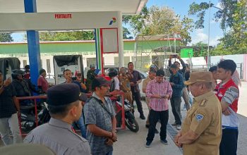 Pemkab Muna Rapat Koordinasi dengan APH Serta Melakukan Sidak di Tiga SPBU