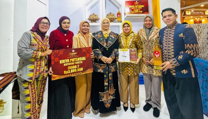 Tenun Masalili Meraih Juara Dua Tampil di Pameran Kriyanusa 2026 di Jakarta