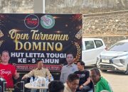 Turnamen Domino HUT Ke-5 Letta Tougi Resmi Dibuka Ketua Pordi Sultra, 64 Pasang Peserta Berlaga