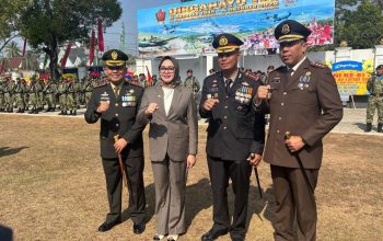 Hadiri HUT TNI Ke-81, Wali Kota Kendari Siska Karina Imran Tekankan Sinergi TNI dan Pemkot