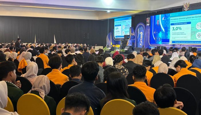 Ribuan Mahasiswa dari 9 Perguruan Tinggi Hadiri FORKESTRA 2026 Bank Indonesia di Kendari