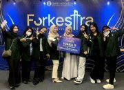 Mahasiswi STIE Enam Enam Kendari Raih Juara II Forkestra 2026 Berkat Karyanya Soal Akses Kendari New Port