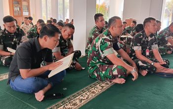 Danlanud Haluoleo Luncurkan Program Bebas Buta Baca Alquran bagi Personel