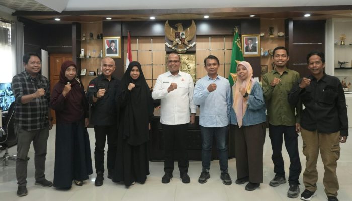 Pengurus AMSI Sultra Audiensi dengan Kajati Sugeng Riyanta, Perkuat Sinergi Kejaksaan dan Media