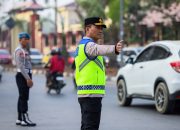 Implementasi Quick Wins Kapolri, Wakapolda Sultra Turun Langsung Atur Lalu Lintas di Kendari
