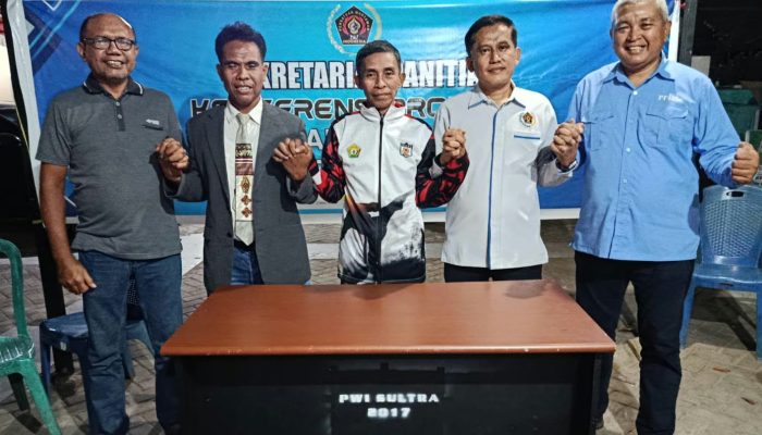 Empat Bakal Calon Ketua dan DK PWI Sultra Serahkan Berkas, Verifikasi Berlangsung Dua Hari